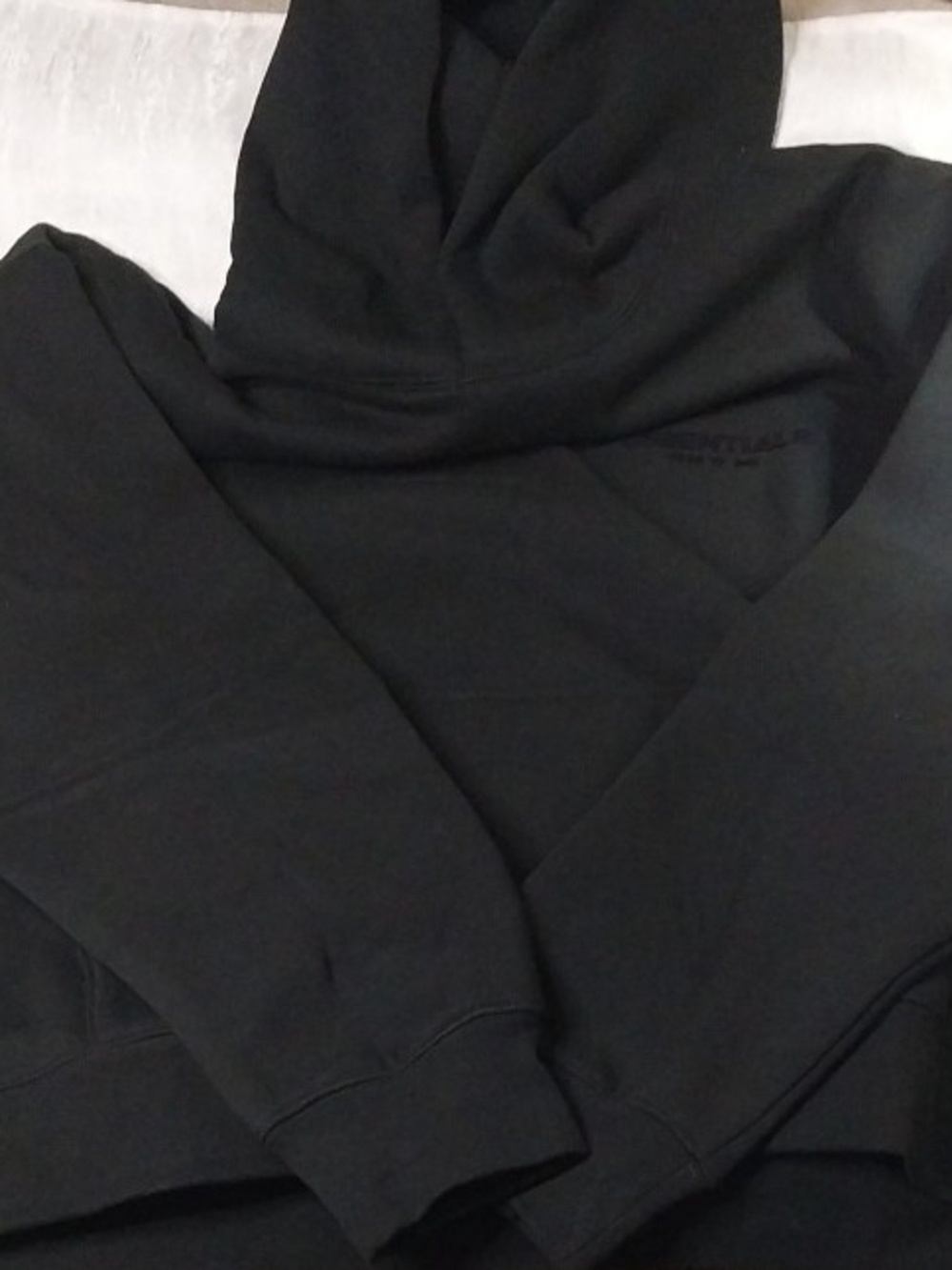 Essentials Fear of God Black Hoodie Sweatshirt Mens XL Fits Oversized